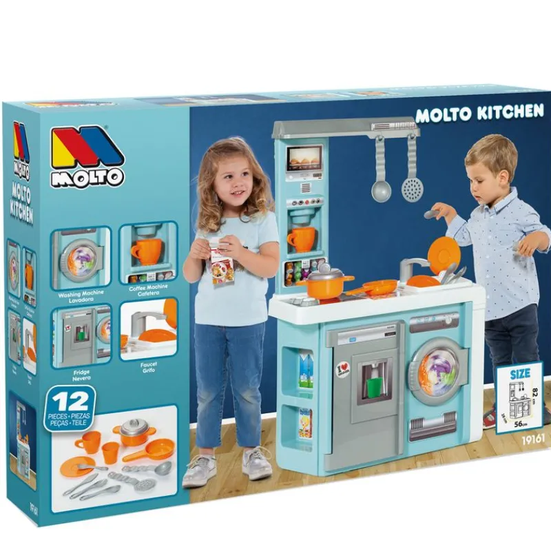 MOLTO Juegos Y Juguetes De Imitación|Cocina Moderna con Accesorios