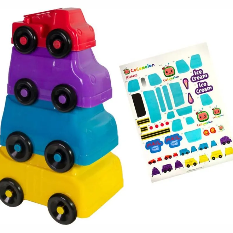 DRIM DISCOUNT Primera Infancia Y Preescolar|Cocomelon Coches Apilables