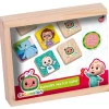 SELECCION DRIM Cocomelon Memory Cartas de Madera- Juegos De Madera|Juegos Y Juguetes Educativos