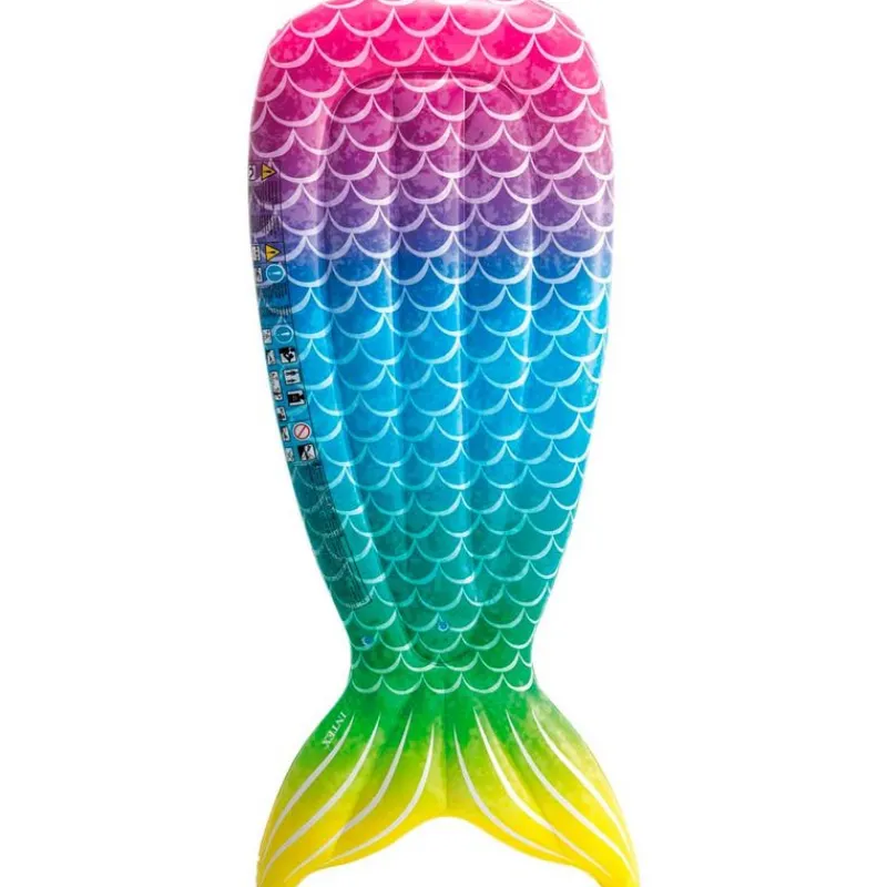 INTEX Colchoneta Cola Sirena- Aire Libre