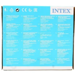 INTEX Aire Libre|Colchoneta Hinchable Donut Blanco