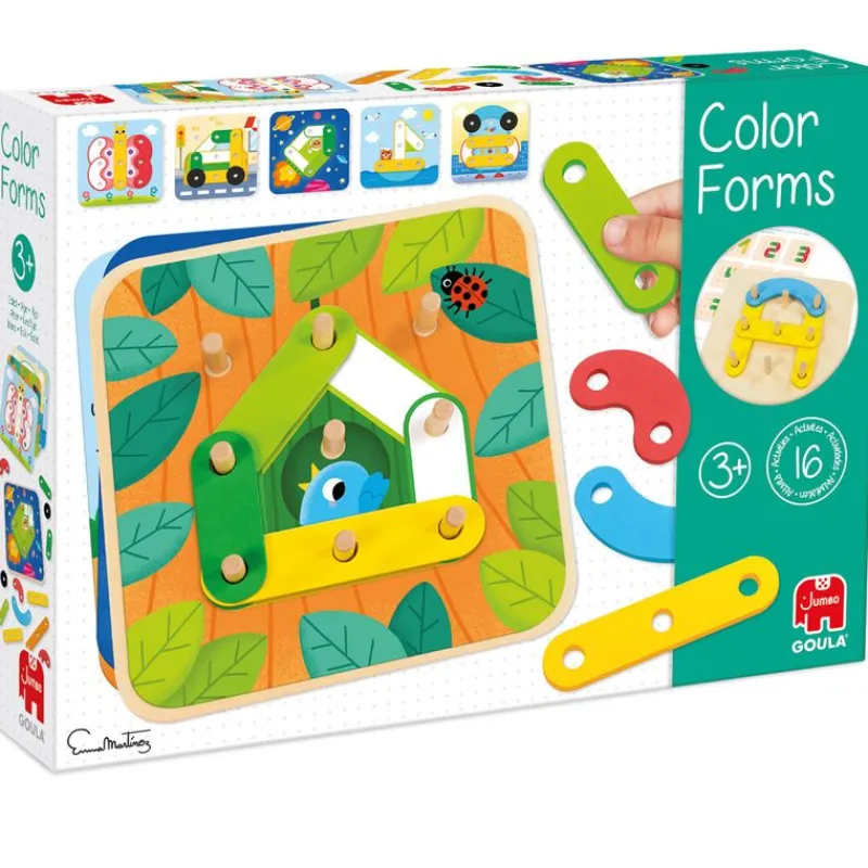 GOULA Juegos Y Juguetes Educativos|Color Forms Juego de Mesa