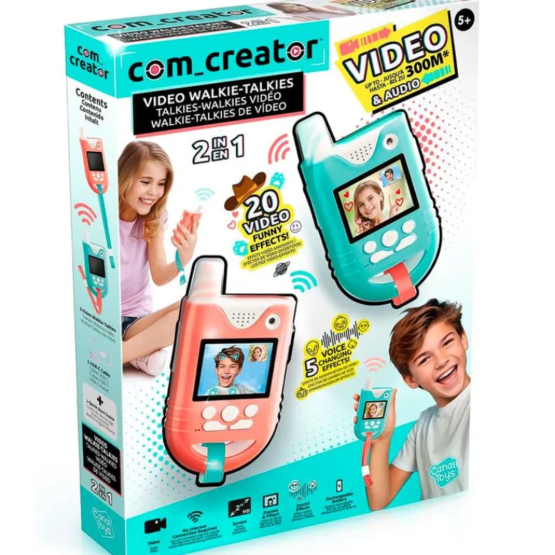 CANAL TOYS Electrónicos|Com Creator Vídeo Walkie Talkies