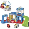 VTECH Primera Infancia Y Preescolar|Vehículos, Trenes Y Parkings|Comisaría de Policía + Robin el Coche de Policía