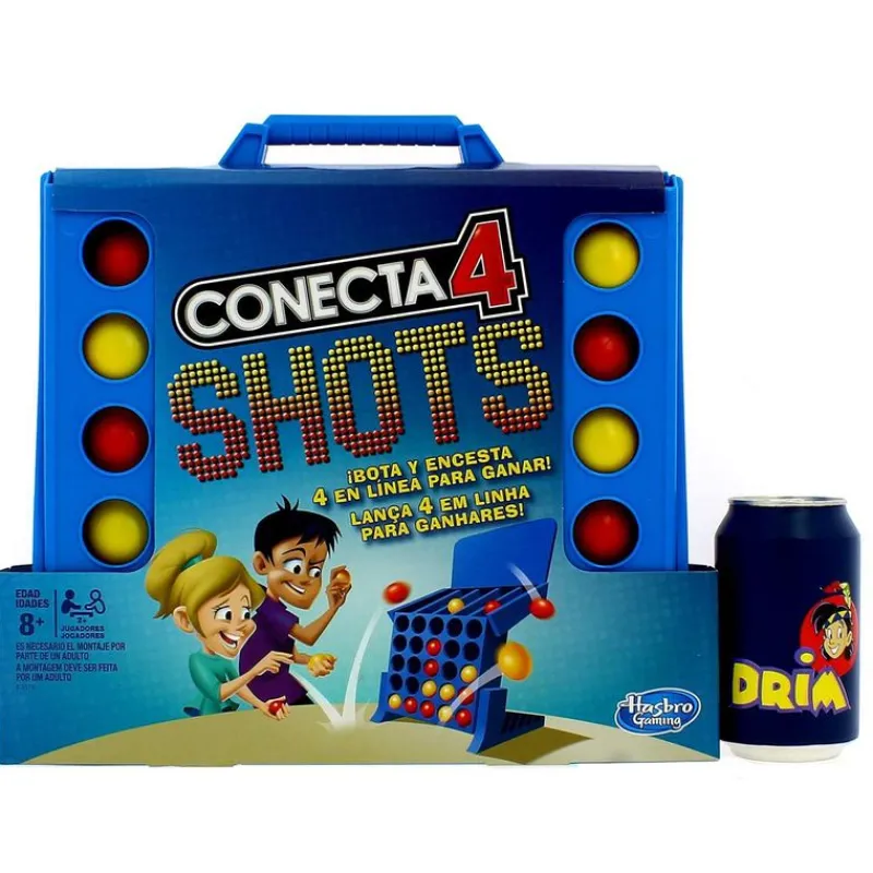HASBRO Juegos De Mesa|Conecta 4 Shots