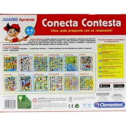CLEMENTONI Conecta Conesta Preescolar- Juegos Y Juguetes Educativos
