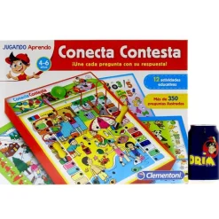 CLEMENTONI Conecta Conesta Preescolar- Juegos Y Juguetes Educativos