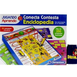 CLEMENTONI Juegos De Mesa|Juegos Y Juguetes Educativos|Conecta-Contesta Enciclopedia