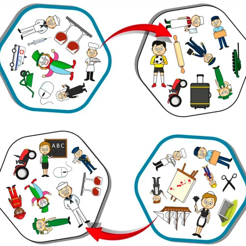 BIZAK Conectados Profesiones- Juegos Y Juguetes Educativos