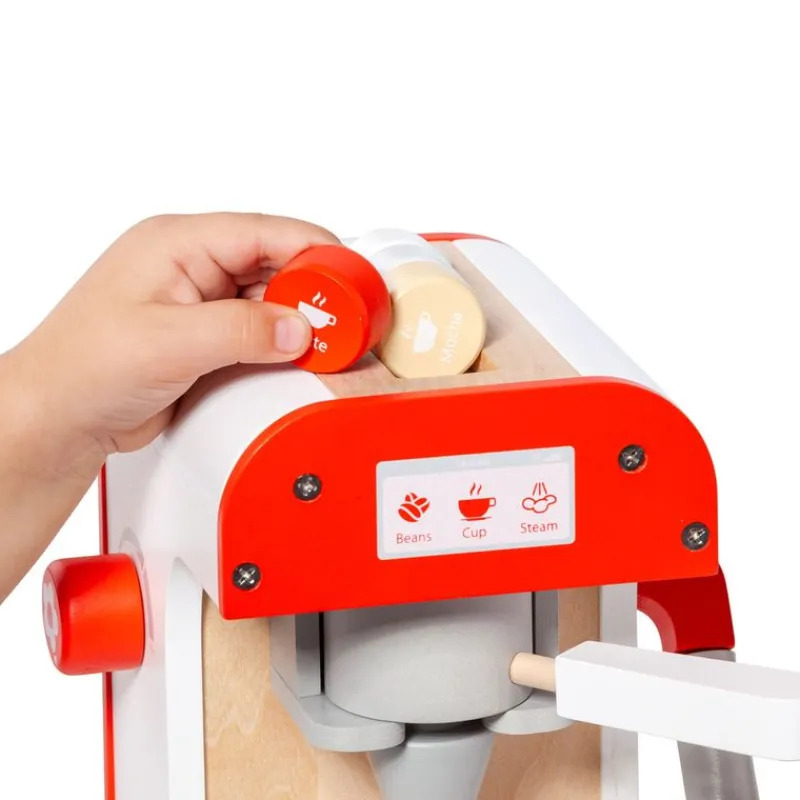 MOLTO Conjunto Cafetera de Madera- Juegos De Madera|Primera Infancia Y Preescolar