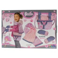 DECUEVAS Juegos Y Juguetes De Imitación|Ropa Y Complementos|Conjunto de Bolso, Bufanda y Manoplas