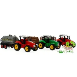 DRIM DISCOUNT Conjunto tractores- Vehículos, Trenes Y Parkings