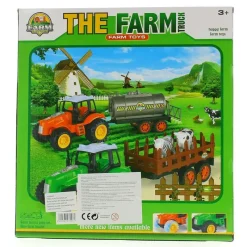 DRIM DISCOUNT Conjunto tractores- Vehículos, Trenes Y Parkings