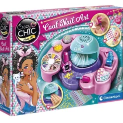 CLEMENTONI Juegos Y Juguetes De Imitación|Crazy Chic Cool Nail Art Estudio de Uñas