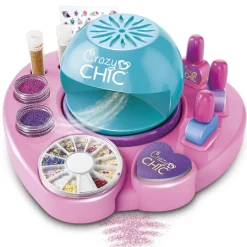 CLEMENTONI Juegos Y Juguetes De Imitación|Crazy Chic Cool Nail Art Estudio de Uñas