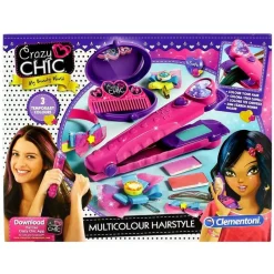 CLEMENTONI Juegos Y Juguetes De Imitación|Crazy Chic Decora tu Cabello