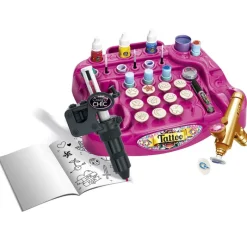 CLEMENTONI Crazy Chic Estudio de Tatuajes- Juegos Y Juguetes Educativos