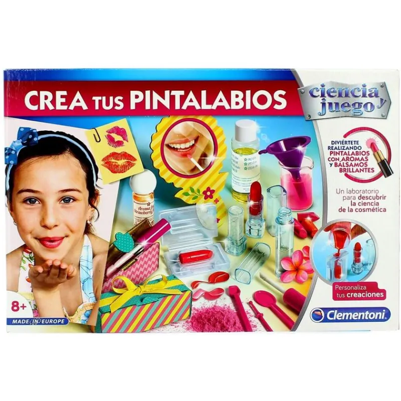 CLEMENTONI Juegos Y Juguetes Educativos|Crea tus Pintalabios