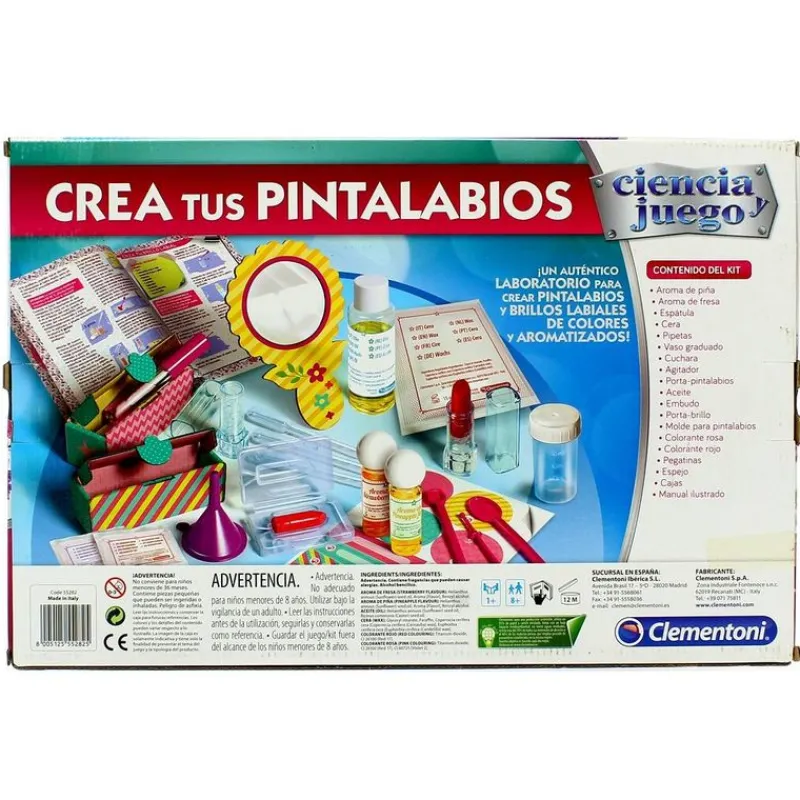 CLEMENTONI Juegos Y Juguetes Educativos|Crea tus Pintalabios