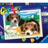 RAVENSBURGER Manualidades|CreArt Pintar x Números Jack Russel
