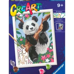 RAVENSBURGER Manualidades|CreArt Pintar x Números Panda