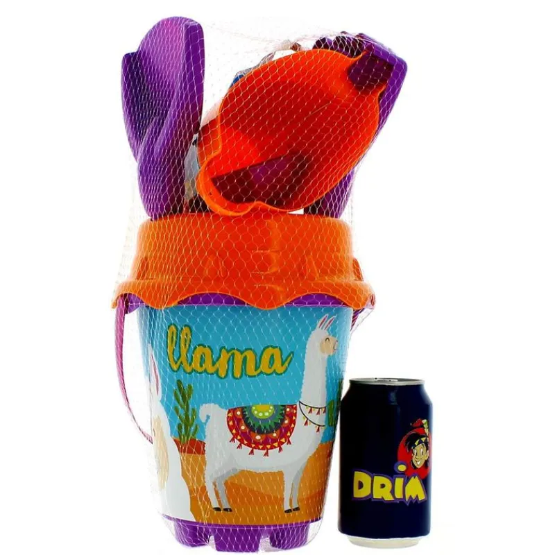 MONDO Aire Libre|Cubo de Playa Llama con Accesorios