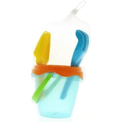 COLOR BABY Aire Libre|Cubo de Playa Traslúcido con Accesorios Surtido