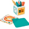 FISHER PRICE Primera Infancia Y Preescolar|Cubo Sensorial Pañuelos Divertidos