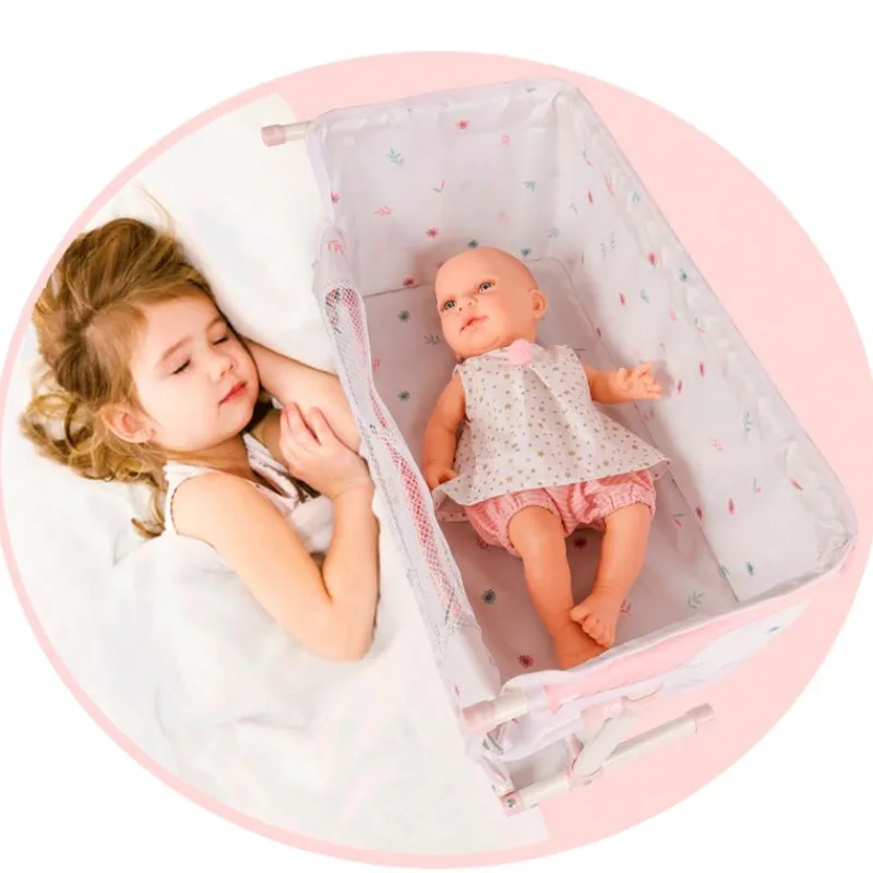 DECUEVAS Cuna Duerme Conmigo para Muñecas Koala Regulable- Juegos Y Juguetes De Imitación