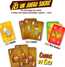 CREATIVE TOYS Juegos De Mesa|Cut the Crap Juego de Cartas