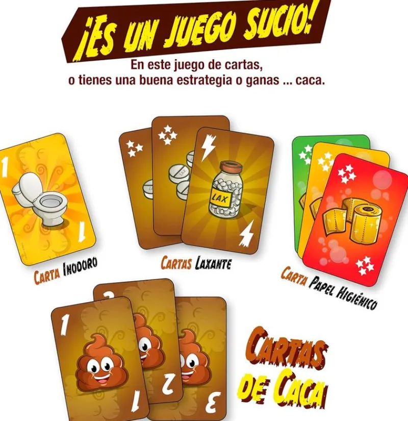 CREATIVE TOYS Juegos De Mesa|Cut the Crap Juego de Cartas
