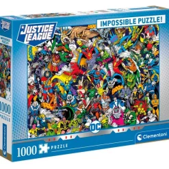 CLEMENTONI DC Imposible Puzzle 1000 Piezas- Puzzles Y Construcciones