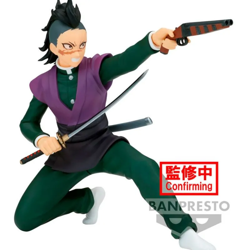 BANPRESTO Demon Slayer Figura Vibration Stars Genya- Figuras Anime|Halloween