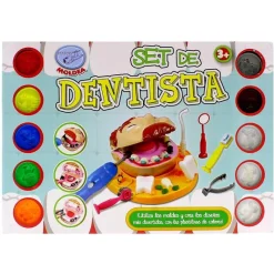 DRIM DISCOUNT Dentista Plastelina 10 Botes Plastilina- Manualidades