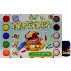 DRIM DISCOUNT Dentista Plastelina 10 Botes Plastilina- Manualidades