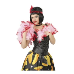 FIESTAS GUIRCA Diadema Charleston Roja- Disfraces Y Complementos|Disfraces Y Complementos