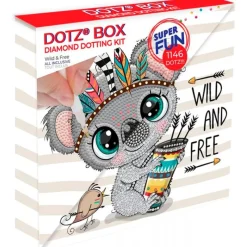 MADNESS TOYS Manualidades|Diamond Dotz Diamond Painting Koala