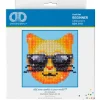 MADNESS TOYS Diamond Dotz Diamond Painting Gato Gafas de Sol- Manualidades