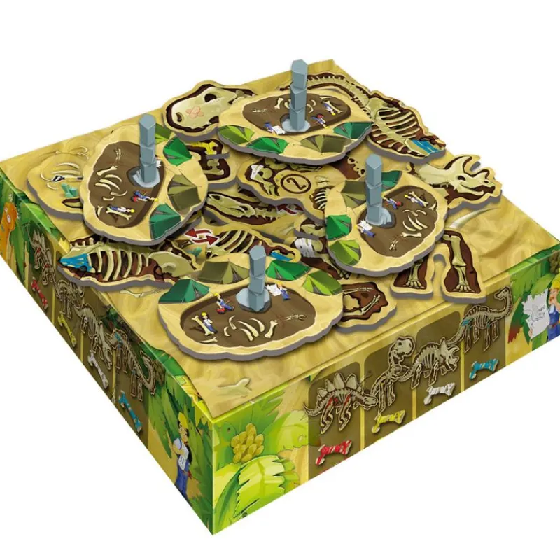 MERCURIO Dino Bones- Juegos De Mesa|Amigos Y Familia