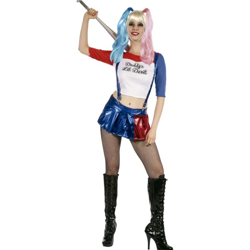 DRIM DISCOUNT Disfraz Animadora Supervillana- Disfraces Y Complementos|Disfraces Y Complementos