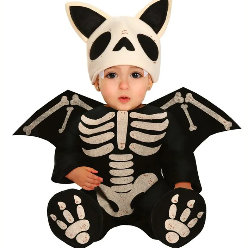 FIESTAS GUIRCA Disfraz Bebé Murciélago Esqueleto- Halloween