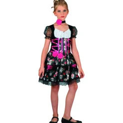 DRIM DISCOUNT Disfraz Calavera Niña- Disfraces Y Complementos|Disfraces Y Complementos