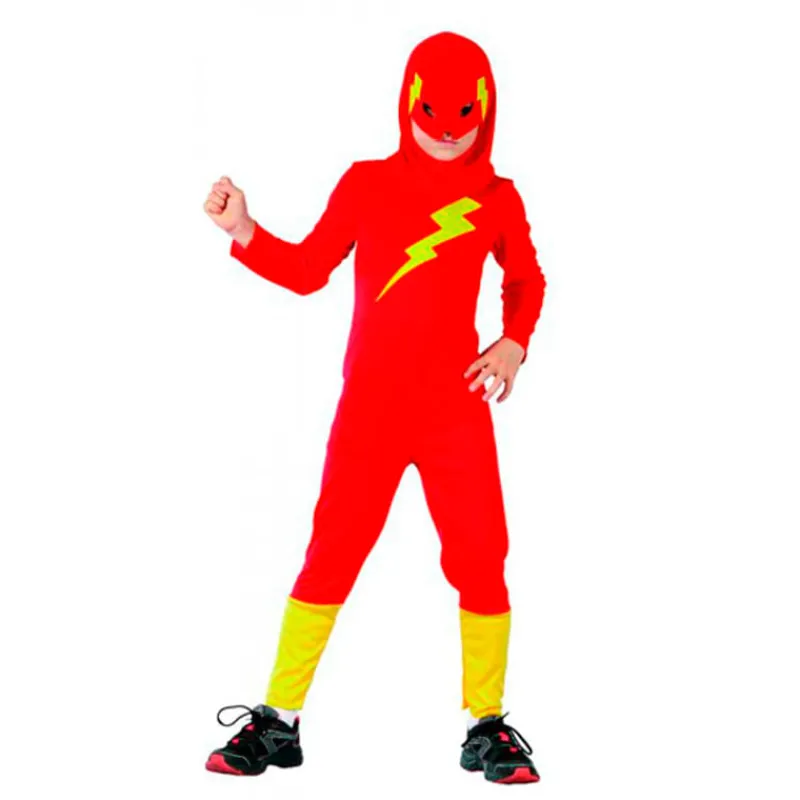 DRIM DISCOUNT Disfraz de Héroe Relámpago Infantil- Disfraces Y Complementos|Disfraces Y Complementos