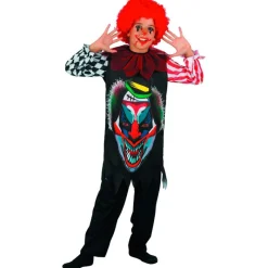 DRIM DISCOUNT Disfraz de Payaso Malvado Niño- Disfraces Y Complementos|Disfraces Y Complementos