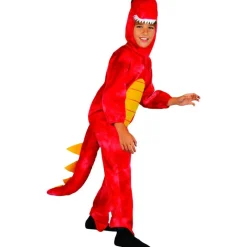 DRIM DISCOUNT Disfraz Dinosaurio Rojo Niño- Disfraces Y Complementos|Disfraces Y Complementos