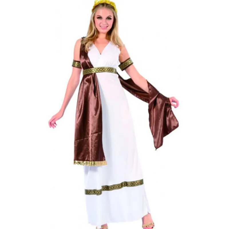 DRIM DISCOUNT Disfraz Griega Para Mujer- Disfraces Y Complementos|Disfraces Y Complementos