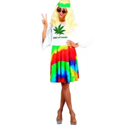 DRIM DISCOUNT Disfraces Y Complementos|Disfraces Y Complementos|Disfraz Hippie Mujer