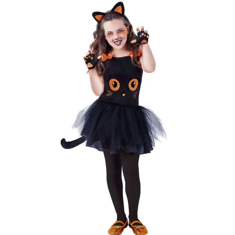 RUBIE'S Disfraz Infantil Gatita Negra Tutú Weens- Halloween|Disfraces Y Complementos