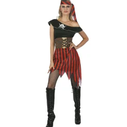 DRIM DISCOUNT Disfraz Mujer Pirata- Disfraces Y Complementos|Disfraces Y Complementos