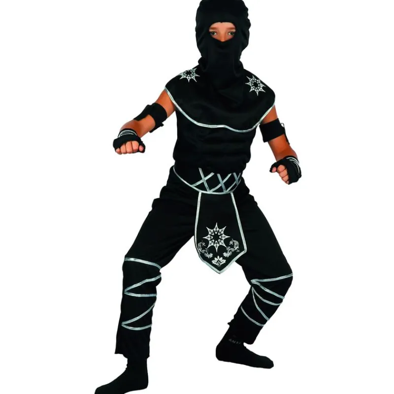 DRIM DISCOUNT Disfraz Ninja Negro Niño- Disfraces Y Complementos|Disfraces Y Complementos